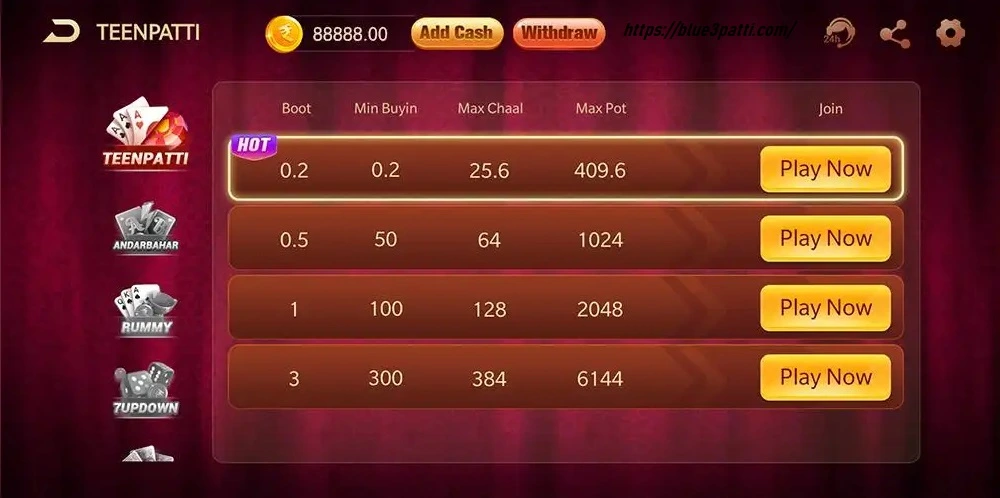 3 Patti Blue APK